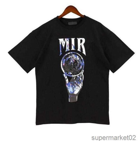 Yaz Erkek Tişörtleri Kalite Tasarımcı Erkekler Amit-Shirt Baskı T-Shirts Kısa Kollu Mektup T-Shirt gevşek Erkekler Tee Crewneck Tee Hip Hop T-Shirtsryot