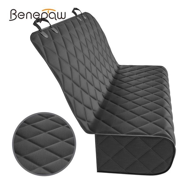 Transportadores Benepaw Durável Confortável Cão Capa de Assento de Carro À Prova D 'Água À Prova de Riscos Antiderrapante Pet Back Seat Protetor Para Carro SUVs Lavável