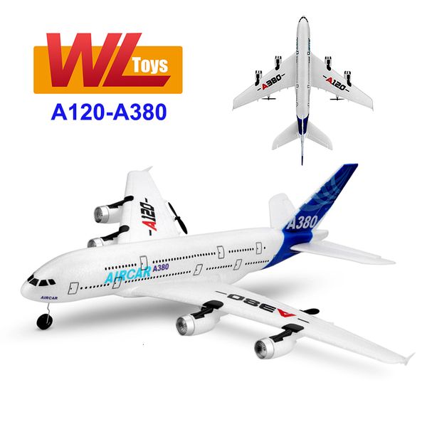 Aereo elettrico/RC WLtoys XK A380 Aereo di linea Aereo RC Aereo Airbus 2.4GHz 3CH Ala fissa con modalità Aereo RC Giocattoli per bambini Adulti Grande regalo 230512