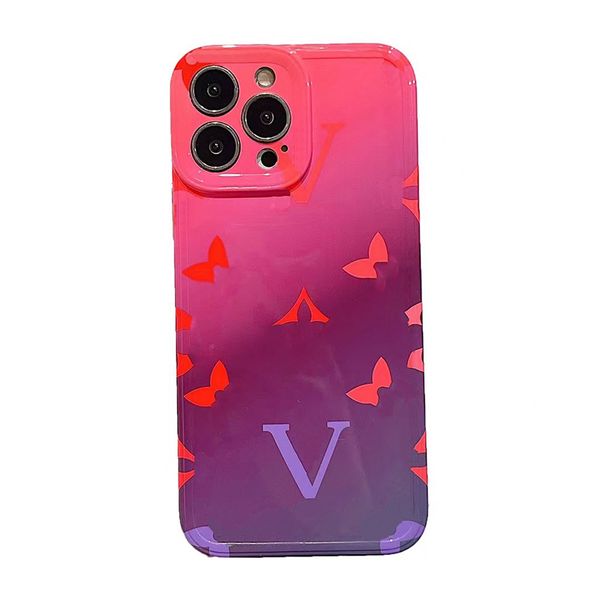 Casos de telefone celular luxo designer caso de telefone caso de telefone design policromático brilhante alfabeto celular phonecase moda temperamento versátil função de proteção phoneca