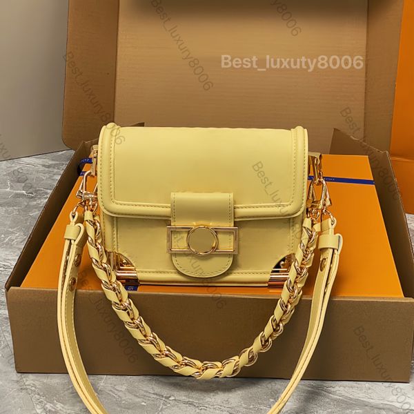 10a Mirror Lüks Tote Klasik Tasarımcı Bir Omuz Çantası Premium Orijinal Deri Kabartmalı Desen Çantası 22597 Süt Sarı Crossbody Bag