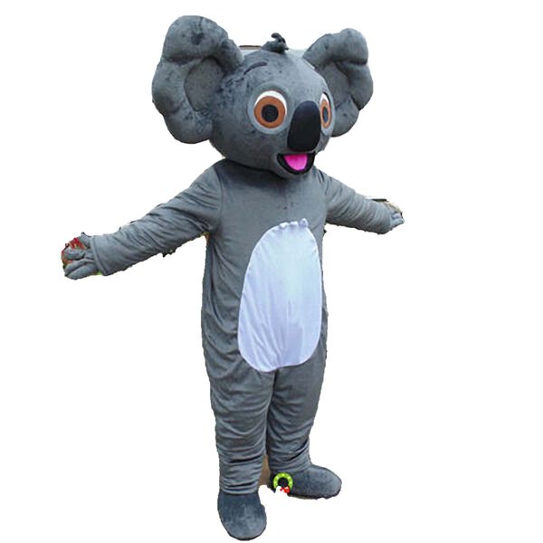 Halloween Koala Bear Mascot Costume Suit Adult Party Dress Outfit Compleanno Aniamls