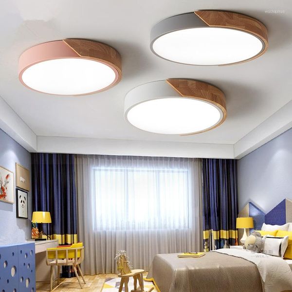 Deckenleuchten Nordic LED-Licht Moderne runde ultradünne Wandleuchte für Wohnzimmer Küche Schlafzimmer