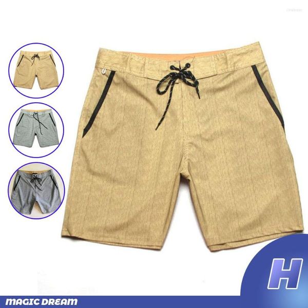 Herren-Shorts, modische Anzughose, H Brand Beach für Herren, Bermuda, wasserdichte, schnell trocknende Boardshorts