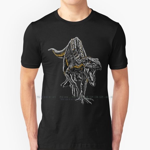 Herren T-Shirts „Indoraptor“ T-Shirt 100 % reine Baumwolle Indoraptor Velociraptor Dinosaurier Welt Grafikdesign 230512