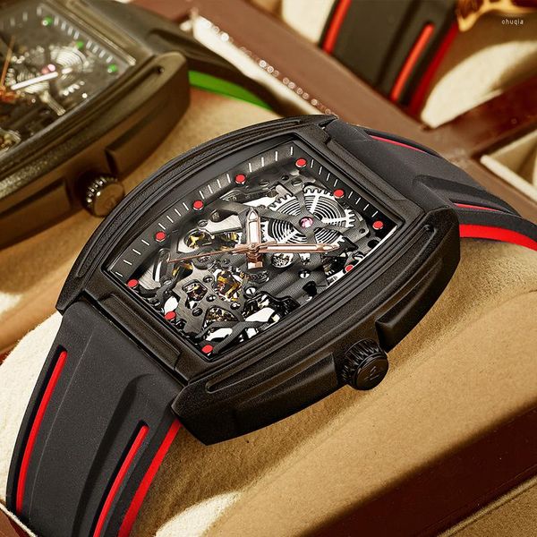 Orologi da polso AILANG Original Watch Men's Automatic Mechanical Fashion Deep Waterproof Hollow 2023