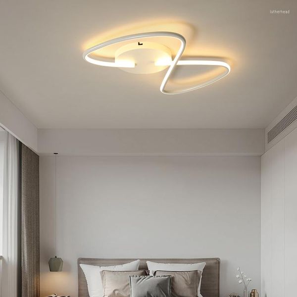 Lampadari Lampadario a soffitto a LED semplice per cucina Sala da pranzo Camera da letto Foyer Living Restaurant Coffee Hall Office Indoor Home Lamp