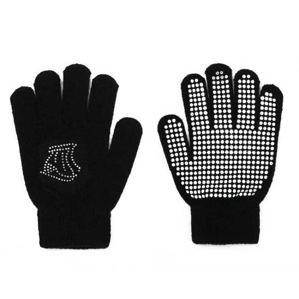 Спортивные перчатки 1 Пара детей против скольжения резиновые перчатки зимние теплые перчатки для мальчиков для девочек спортивные лыжные лыжные рыбалки скользящие сетчатые перчатки p230512