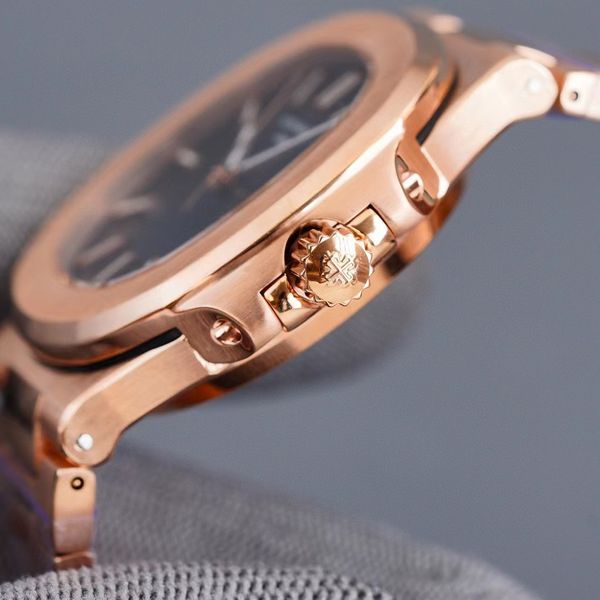 Mechanische Damenuhr Mode WATCHE Qualität Roségold Edelstahl Lünette Uhr Automatik PP Uhr Armbanduhr Damen Geschenk