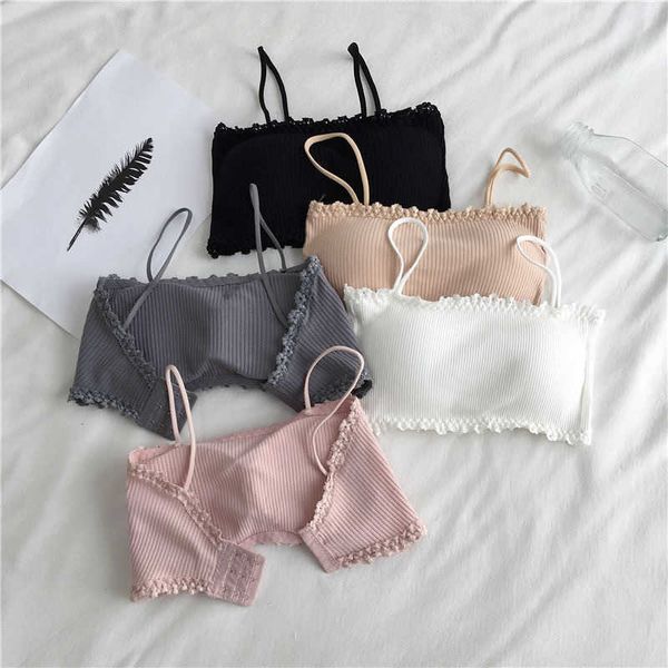 Reggiseno Reggiseno in cotone da donna Reggiseno a tubo femminile Reggiseno da donna Reggiseno intimo Bella canotta Reggiseno comfort senza cuciture Reggiseno sportivo Top in pizzo P230512