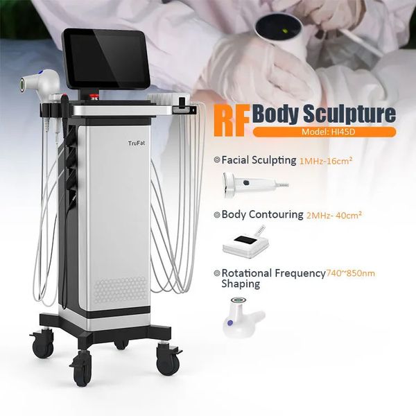 Macchina professionale per scolpire fine Hi45P Massge ellulite rimozione grasso RF macchina per il dimagrimento del corpo cosmetico facciale