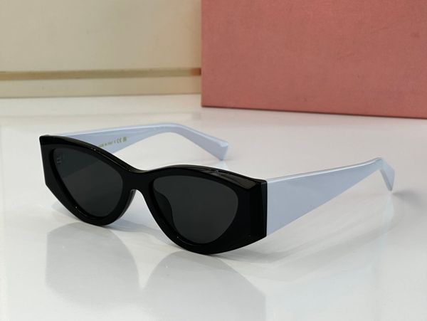 Moda kadın kedi göz güneş gözlüğü kompakt kişilik benzersiz mermer erkek gözlükleri SMU06ys boyutu 54 16 145 Toptan