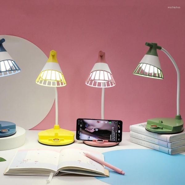 Tischlampen LED-Lampe Desktop Student Schlafzimmer Lernen Lesen Nachttisch Nachtlicht Kindergeburtstagsgeschenk