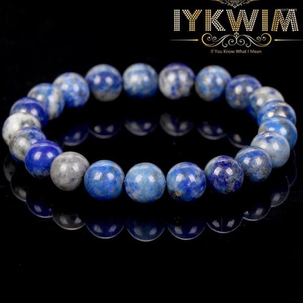 Strand Natural Stone Bracelet Lapis Lazuli Beads Jewelry Gift for Men Magnetic Health Protection Women Elastic Thread 6 8 mm