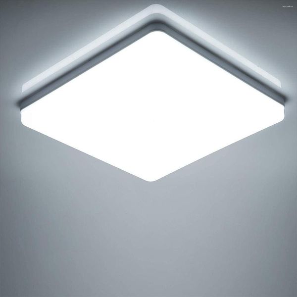 Deckenleuchten Runde/Quadratische LED-Lampe für Schlafzimmerbeleuchtung Neutralweiß Warm 48W 36W 24W 18W Licht Wohnzimmer
