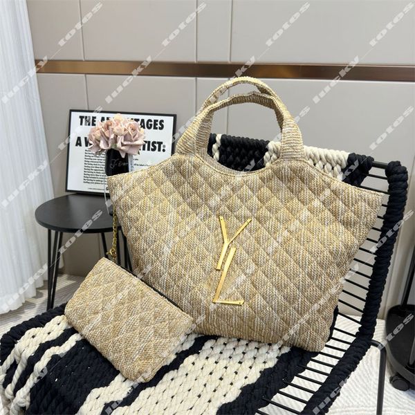 Designer Totes Bag Designer Bag Luxurys Borse Fashion Womans Holiday Beach Bags Borse per la spesa casual con borsa per il cambio