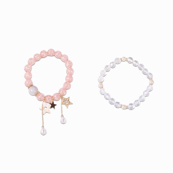 Braccialetti da tennis Bracciale in cristallo artificiale Ciondolo amore romantico Femminile personalità semplice Gioielli retrò Regali di compleanno