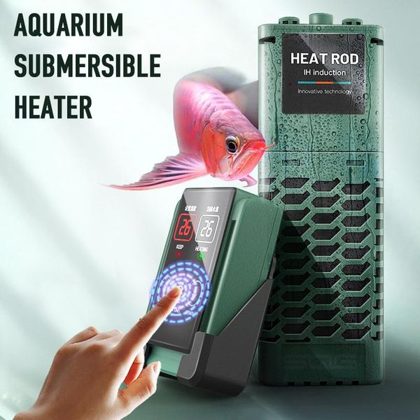 Akvaryum Submudium Submersible Isıtıcı Balık tankı akıllı LED sıcaklık ekranı ve harici sıcaklık kontrolör ısıtma çubuğu 1000W