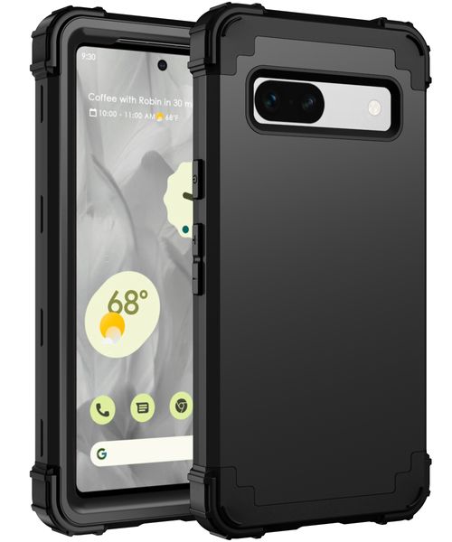 Custodie antiurto ibride per impieghi gravosi con protezione completa per Google Pixel 7A 7 Pro 6 6A 5A 3A 4XL 4 5 4A 5G Hard Phone Conque Funda