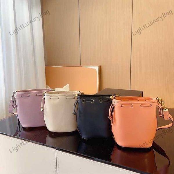 Designer balde saco para mulheres de alta qualidade couro crossbody sacos 2023 novo modelo luxo ombro tote moda cruz corpo carteiras clássico feminino bolsas 230512