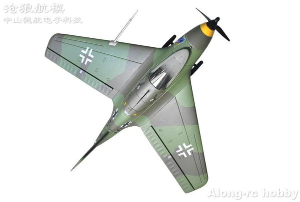 Aereo elettrico/RC EPO RC Aereo Modello di aeroplano Hobby Toys 950mm Apertura alare AF ME163 ME-163 RC Fighter Warbird Modelli Aircaft KIT o set PNP 230512