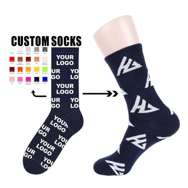 Hersteller von Kompressionssocken für Herren, Socken aus Baumwolle, Großhandel für Kompressionsstrümpfe, Basketball, personalisiertes einfarbiges Design