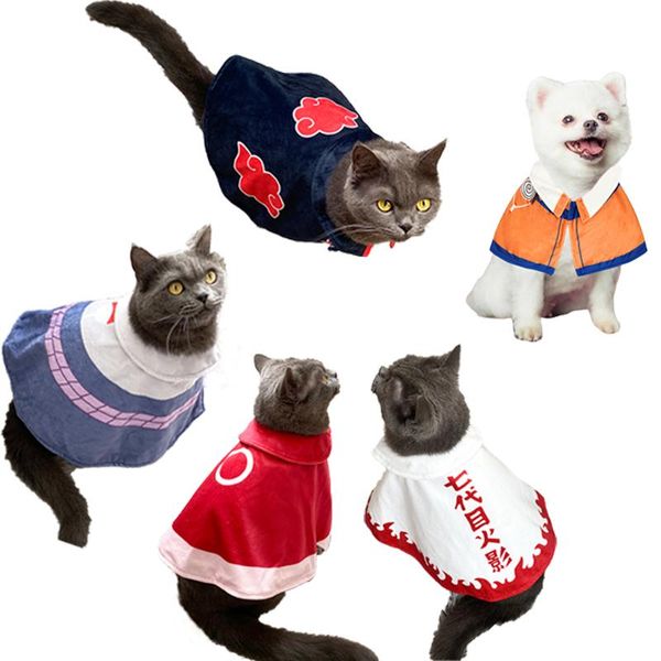 Abbigliamento Cosplay Mantello Abbigliamento per gatti Vestito per cane Animali Divertenti Chat Cose Coniglio Vestito Articoli per animali Articoli Animatore Costume Kigurumi