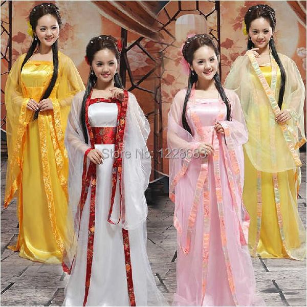 Ethnische Kleidung Traditionelle Frauen Tang Ancient Chinese Come Beautiful Dance Hanfu Come Princess Dynasty Opera Chinesisches Hanfu-Kleid G230428