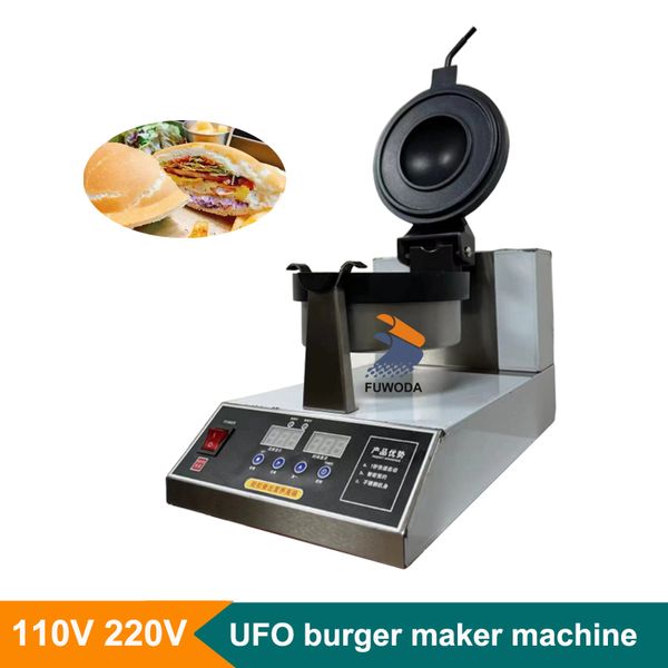 110/220V Gelato Panini Macchina Della Pressa UFO Burger Maker Elettrico Gelato Cialde UFO Humburger Griglia Sandwich Macchina Della Pressa