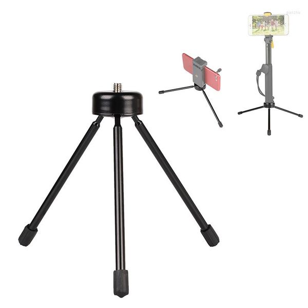 Tripodlar metal mini tripod bilyalı kafa montaj masaüstü masa üstü standı kamera telefonu el tipi gimbal vlog kolu vlogging kavrama