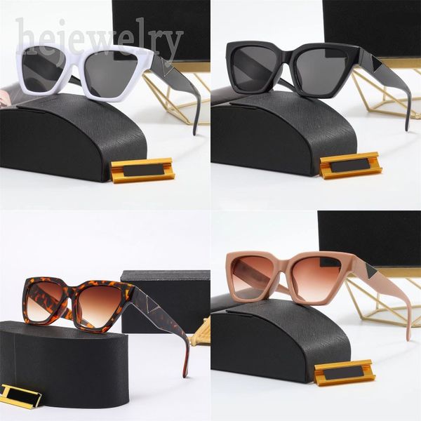 Óculos de sol pmúrios glasses de glasses pretos meninas legais ruas compras Occhiali Protection UV Metal Triangle Beach Sunglasses Acessórios de roupas PJ086 C23