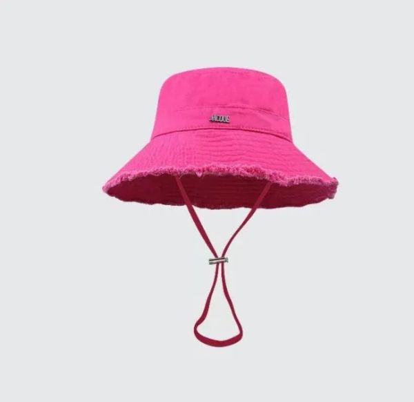 Viagem JacqueMues Hat Sun Sombra Sombro das Mulheres Puras Brimd Hat Hat Wide Brimed Hat Summer Le Bob Andichaut Bamboo Hat Baut Outdoor Cap