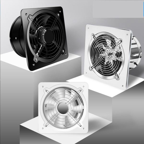 Fans 6'''7''8 '' Booster Fan Extractor Salite Ventilazione ventilazione Nuce cucina industriale Finestra inossidabile in linea in linea