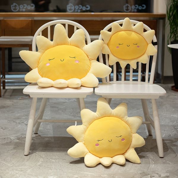 New Sun Cloud Plush Plush Toy Tool Stall Fonte Cartoon Anime Doll Home Sof Sofá Almofada Presente