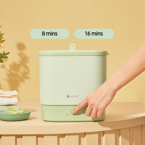 Máquinas 5L Bluray Máquina de lavar roupa automática Máquina de limpeza de meias Máquina de limpeza de roupas de bebê Máquina de lavar roupa para dormitório de viagem