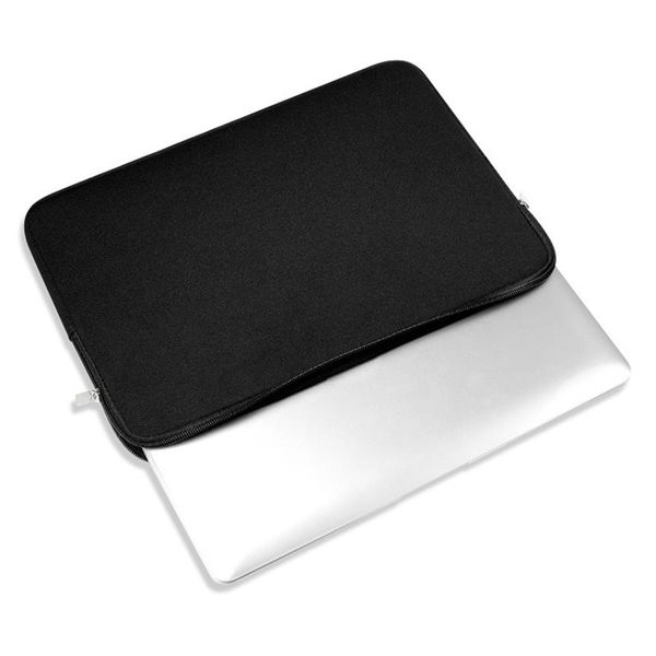 Bequeme weiche Laptop-Hülle Tasche Schutzhülle Reißverschluss Notebook-Hülle Computer-Abdeckung für 11 13 15 Zoll für Laptop Notebook206E