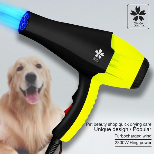 Secadores de cabelo para animais de estimação de alta potência soprador de água silencioso secador de cabelo para cães e gatos