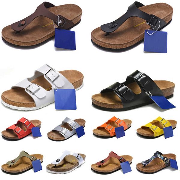 Sandálias de designer conservador chinelos de cortiça para homens mulheres arizona ramsés Florida Scuffs lisos de caldas chinelos lâminas de sândalo sapatos de verão