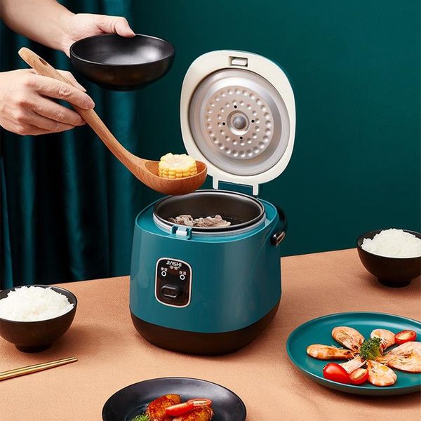 Geräte Mini -Reiskocher Multifunktion Single Electric Reiskocher Nicht -Stick Haushalt kleine Kochmaschine Machen Sie Brei -Suppe EU -Stecker