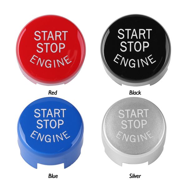Nuova auto per BMW Car Engine Start Stop Button Cover Sostituzione ABS Cover per BMW 1 2 3 5 6 7 X1 X3 X4 X5 X6 F01 F02 F10 F11 F12