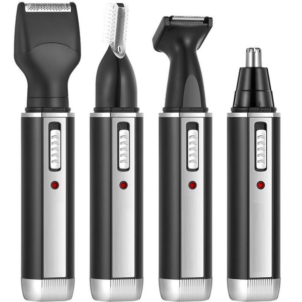 Trimmer Original wiederaufladbarer 4-in-1-Mikro-Haarschneider für Männer, Elektrorasierer, Bartschneider, Nasenohr-Augenbrauenschneider für Nasenschnitte