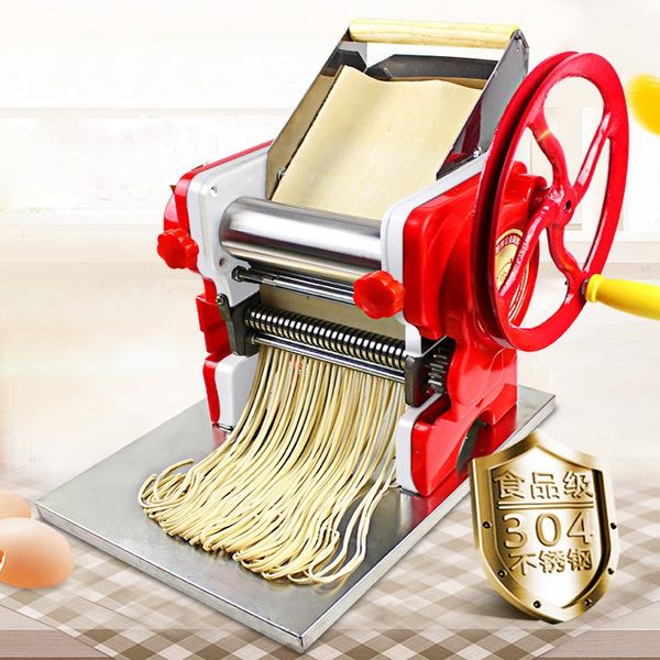 Macher Neue Haushaltshandbuch Nudeln Maschine Edelstahl Nudelmaschinen Pasta Maker Maschine Gewerblicher Verwendung 18 cm Nudelwalze Breite
