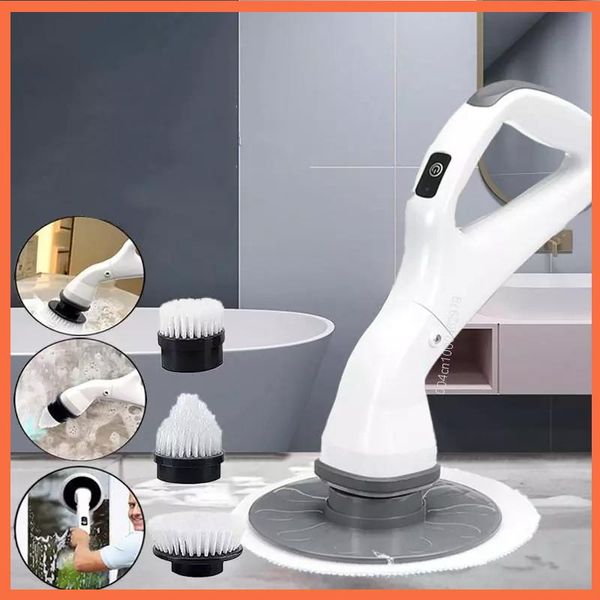 Cleaner Xiaomi 3 in 1 Puscellatura elettrica Pennello con pistela wireless Cucina Wireless Cucitura Turbo Spazzole Set Mini Struttura per lavatore