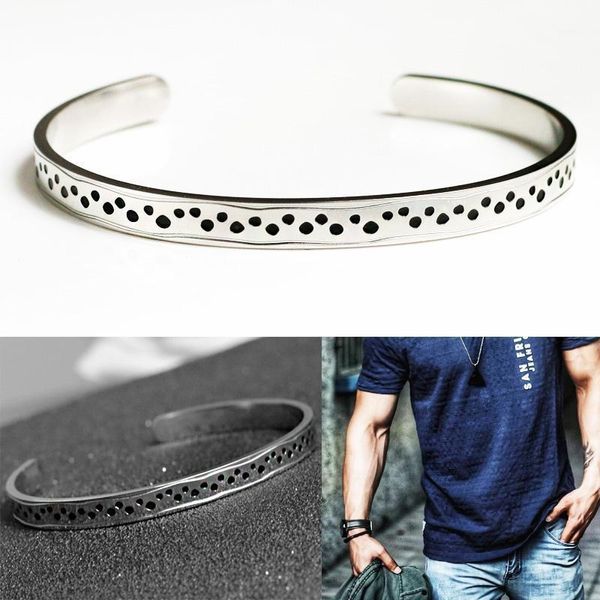 Tennis-Armbänder, trendiger Herren-Armreif, verstellbar, offene Manschette, Jahrestagsgeschenk, Schmuck, Armband im Großhandel