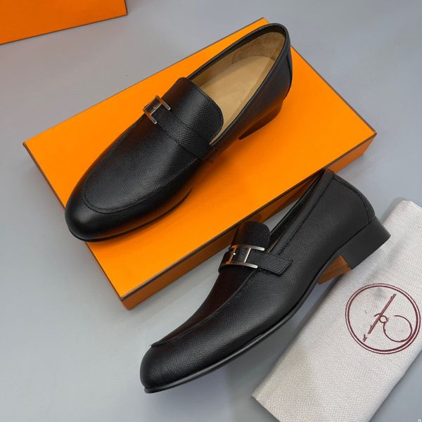 14Model 2023 Herren Luxus-Kleidschuhe aus echtem Leder, neuer Stil, Mode, britischer Trend, Designer, Hochzeit, Business, soziale Schuhe für Männer