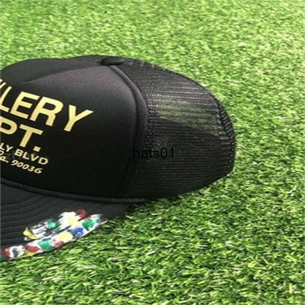 Luxurys Desingers Letter Baseball Cap Damenkappen Manempty Stickerei Galleryes Sonnenhüte Mode Freizeit Design Blockhut 7 Farben Gestickte Sonnencreme hübsch