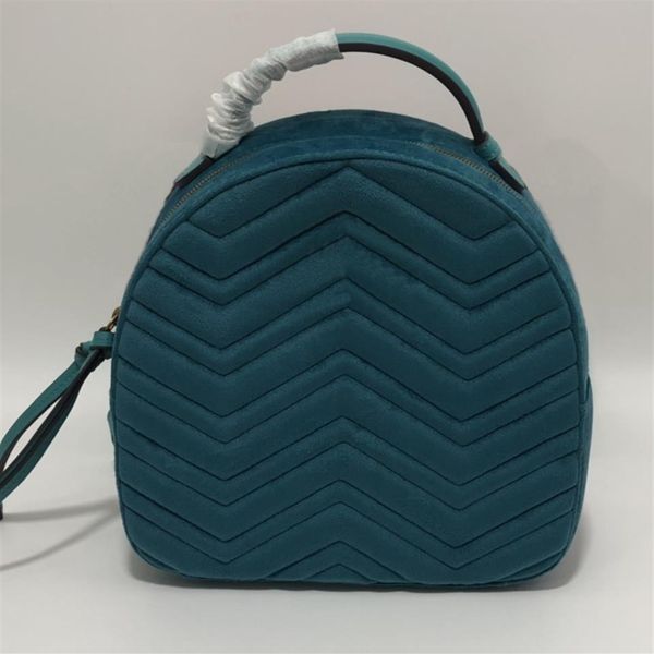 Знаменитый дизайнерская новая девочка женская школьная сумка Велюр Спрингс рюкзак для плеча сумочка высокое качество 2322