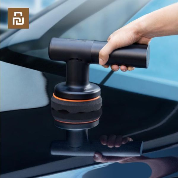 Acessórios 2022 YouPin Polisher sem fio Carro portátil Máquina de polimento elétrico Speed Ajuste Ferramentas de depilação automática 3800 rpm