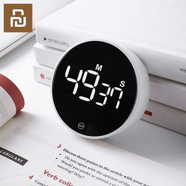 Orologi Youpin MiiiW timer rotante magnetico elettronico conto alla rovescia timer da cucina display digitale a LED sveglia da cucina cronometro