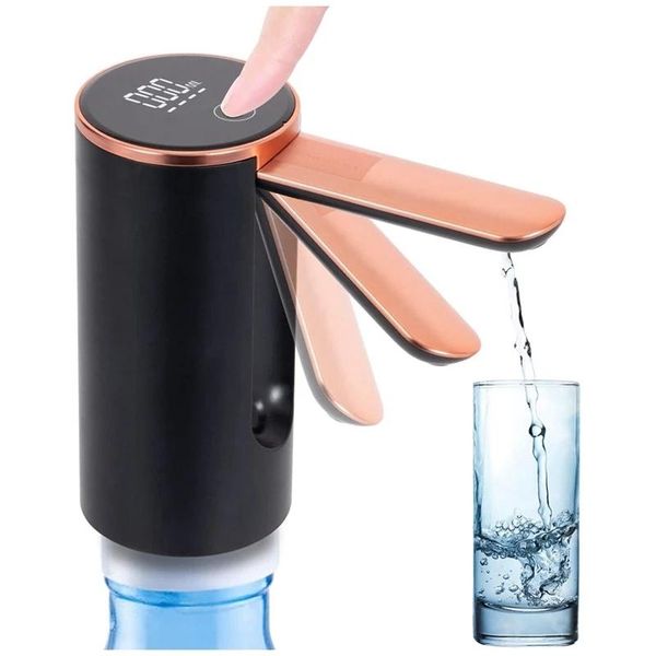 Distributore Xiaomi Pompa per bottiglia d'acqua intelligente domestica USB Electric Piegabile dispositivo di aspirazione dell'acqua di aspirazione Desktop Pompa dell'acqua minerale Acqua DI